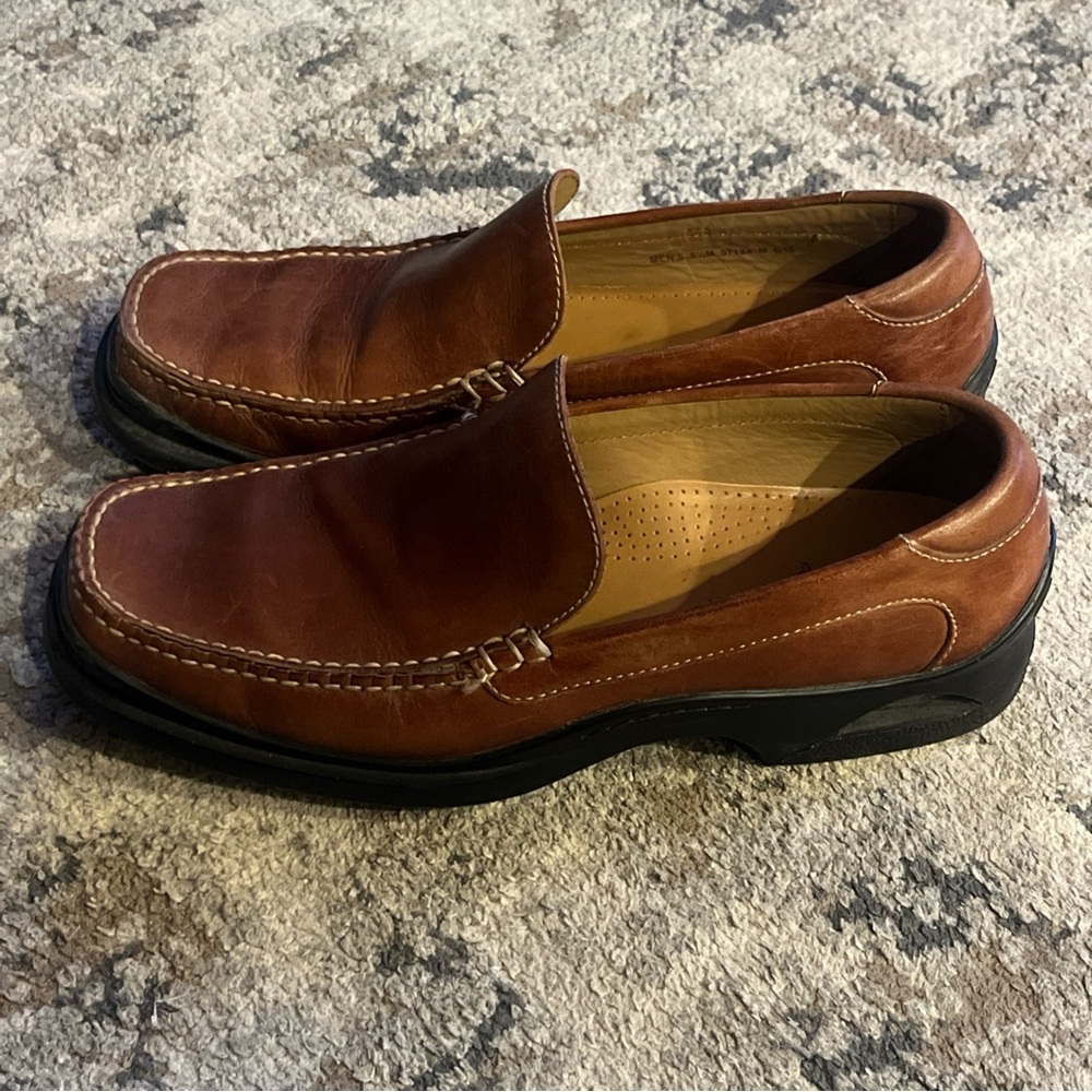 Cole Haan Brown Leather Slip-On Loafers Size 9.5